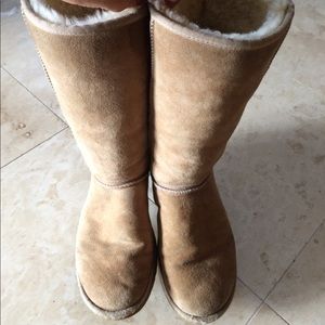 UGG Tall Boots Light Tan size 9